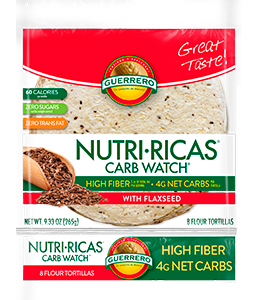 Nutri-Ricas Carb Watch Flour Tortillas