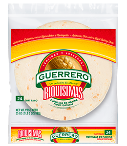 Riquisimas Soft Taco Flour Tortillas