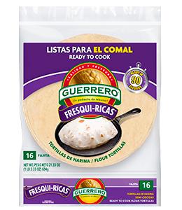 Fresqui-Ricas Ready to Cook Fajita Flour Tortillas