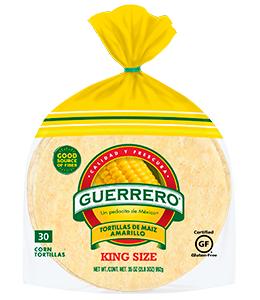 King Size Yellow Corn Tortillas