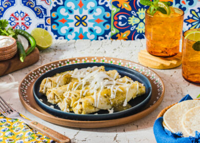 photo of the Enchiladas Verdes dish