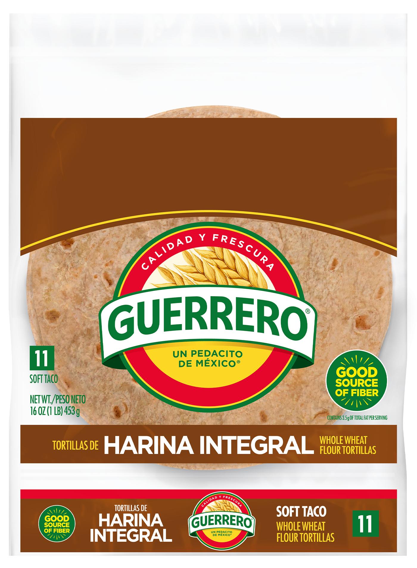 Tortillas de Harina Integral Soft Taco