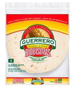 Riquisimas Burrito Grande Flour Tortillas