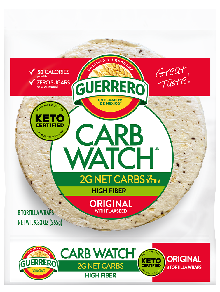 Carb Watch Flour Tortillas
