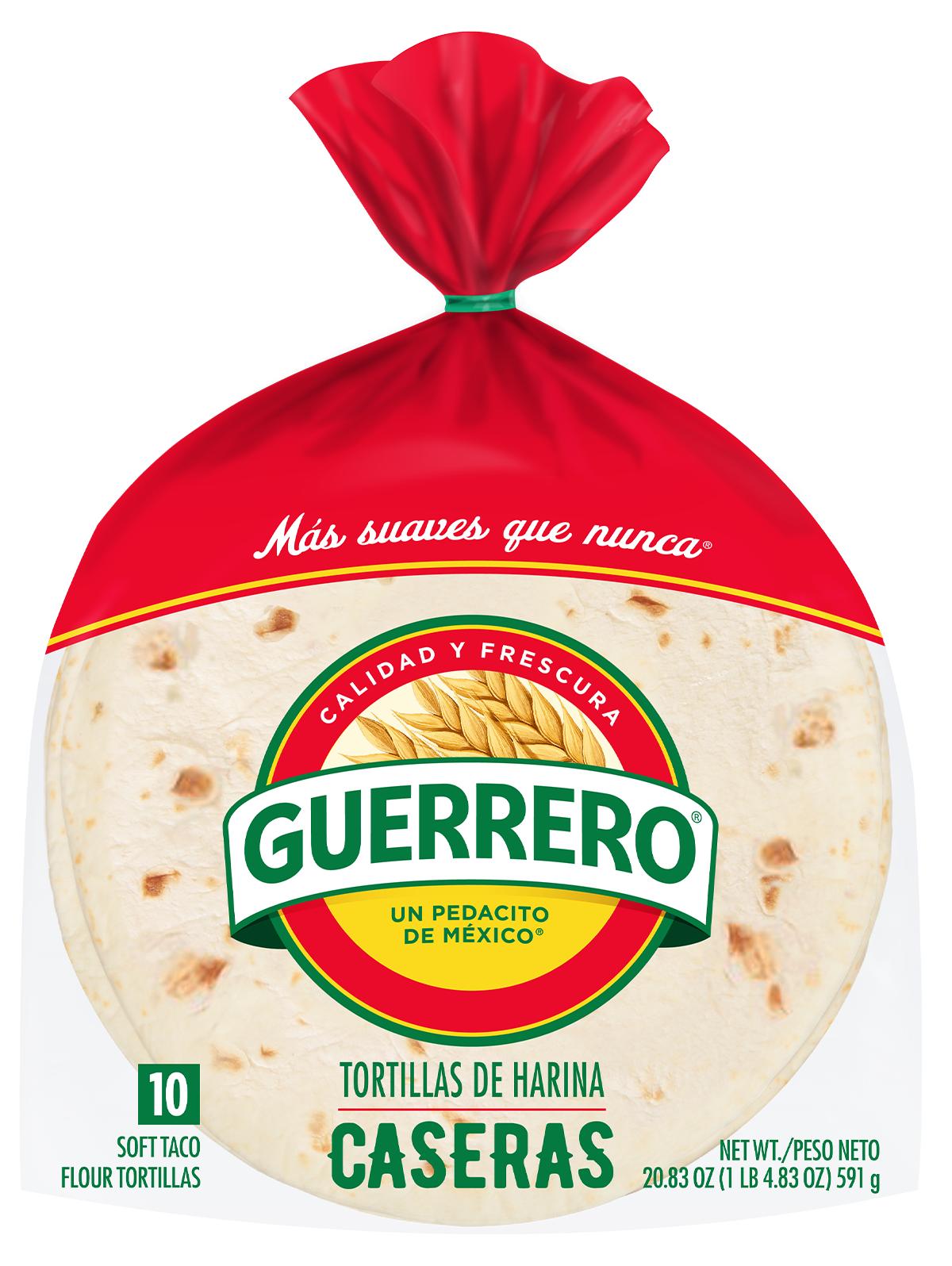 Caseras Soft Taco Flour Tortillas