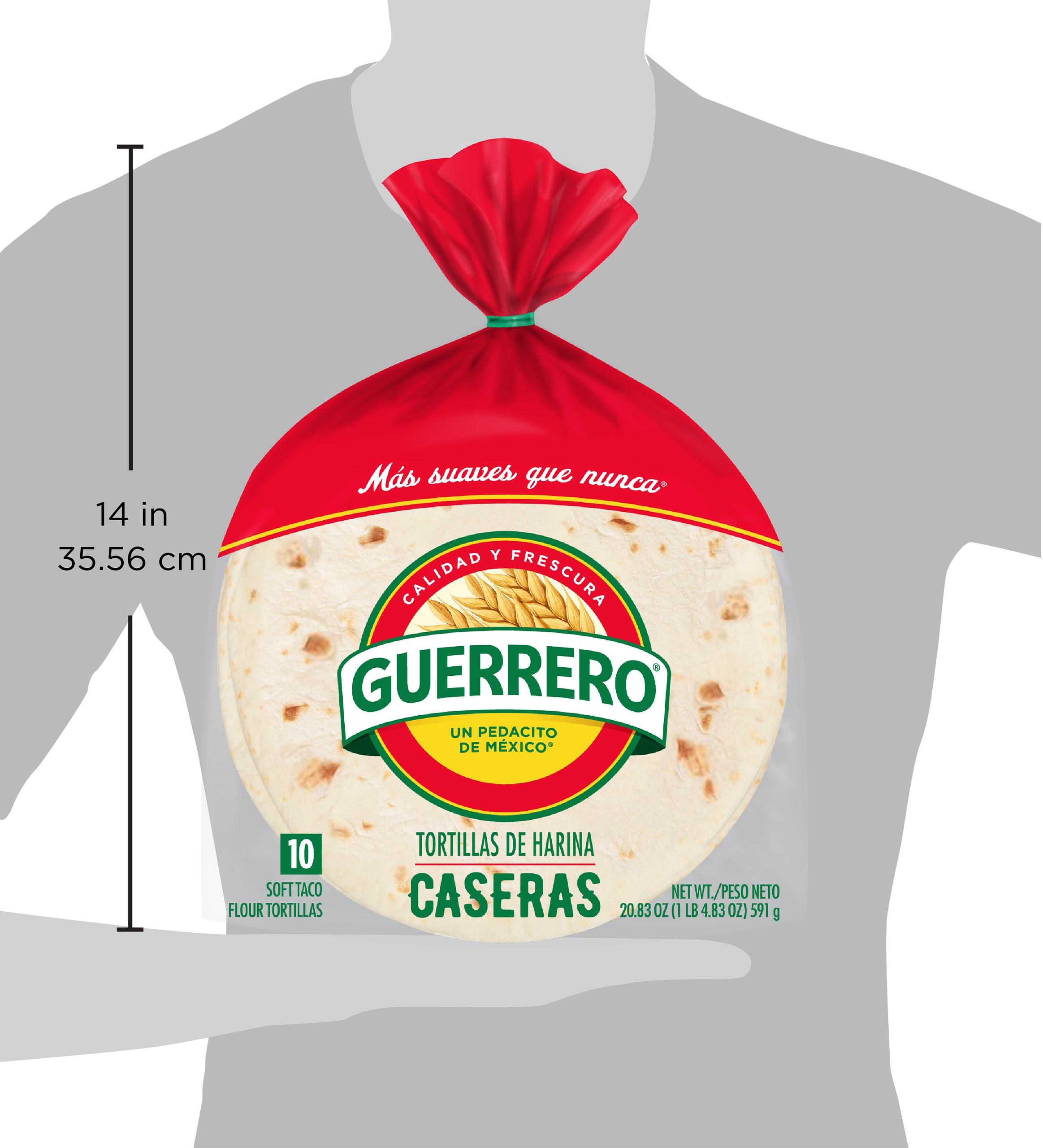 Caseras Soft Taco Flour Tortillas