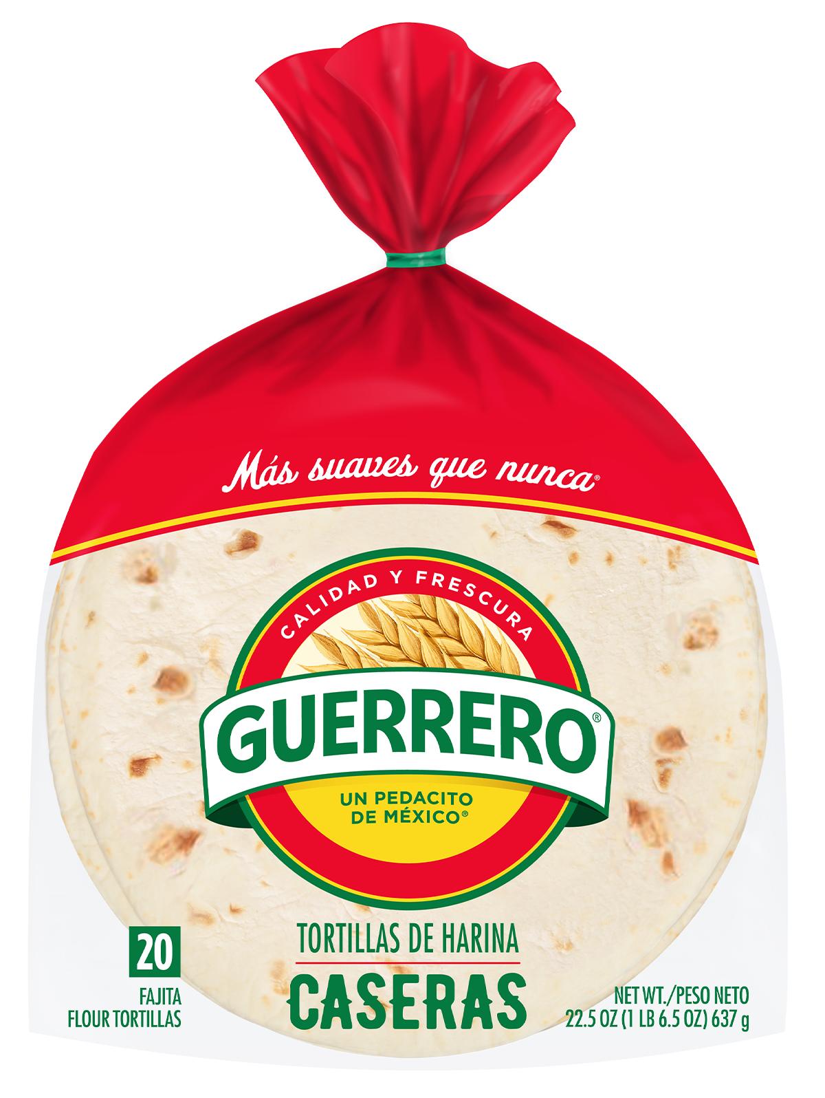 Tortillas de harina Caseras Fajita