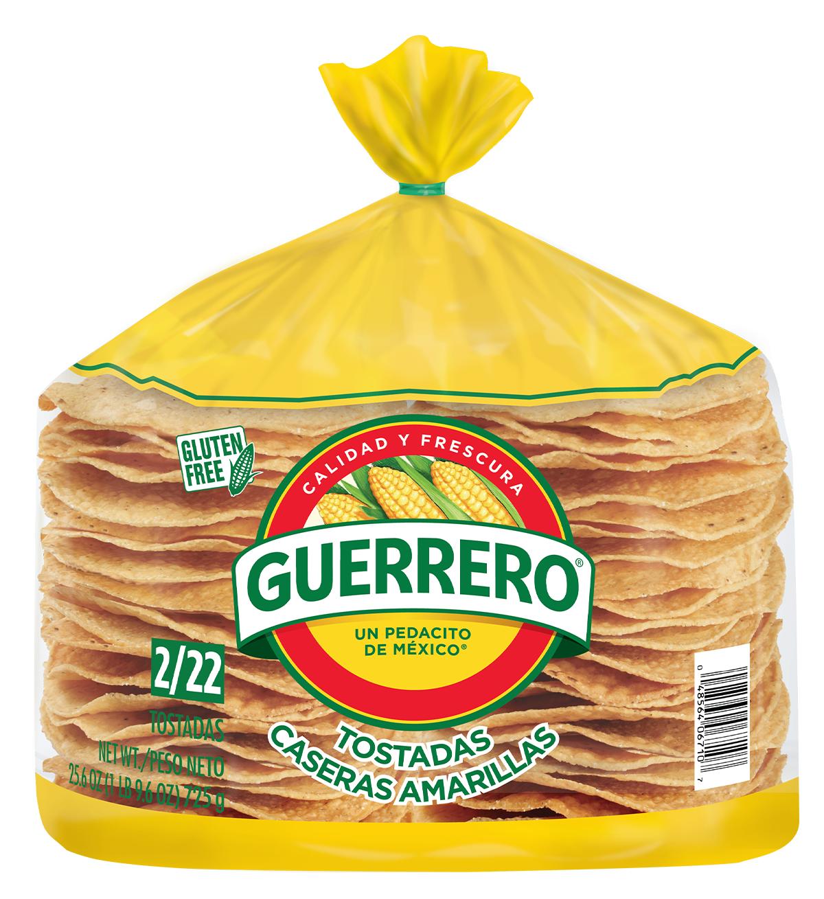 Twin Pack Tostadas Caseras Amarillas