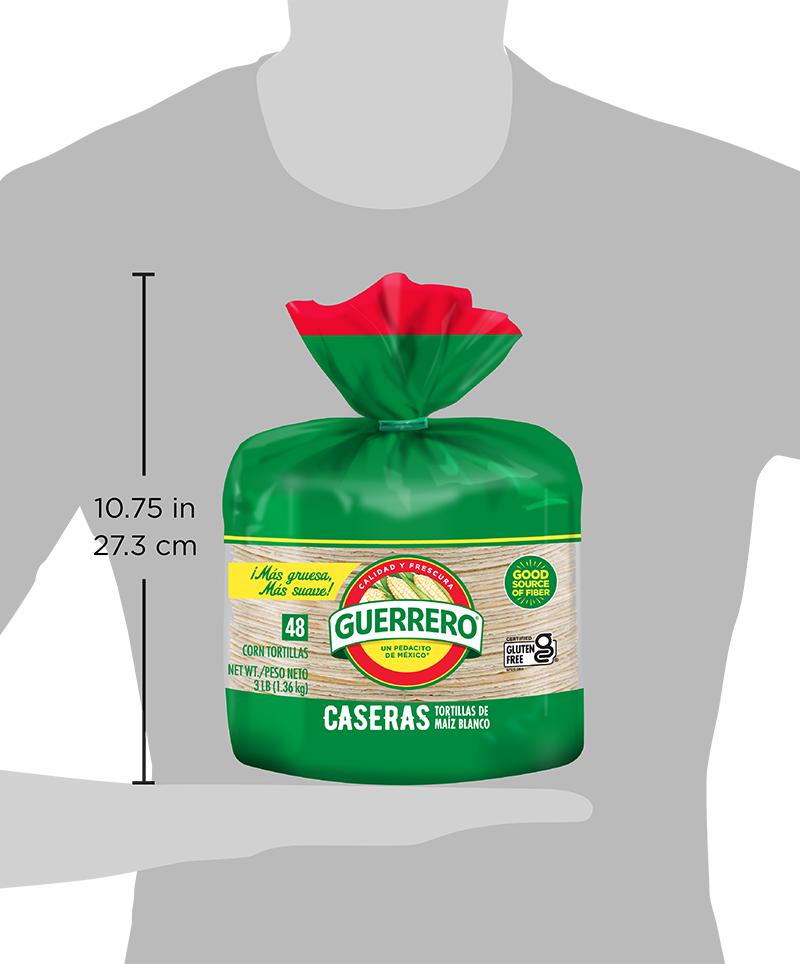 Tortillas Caseras de Maíz Blanco