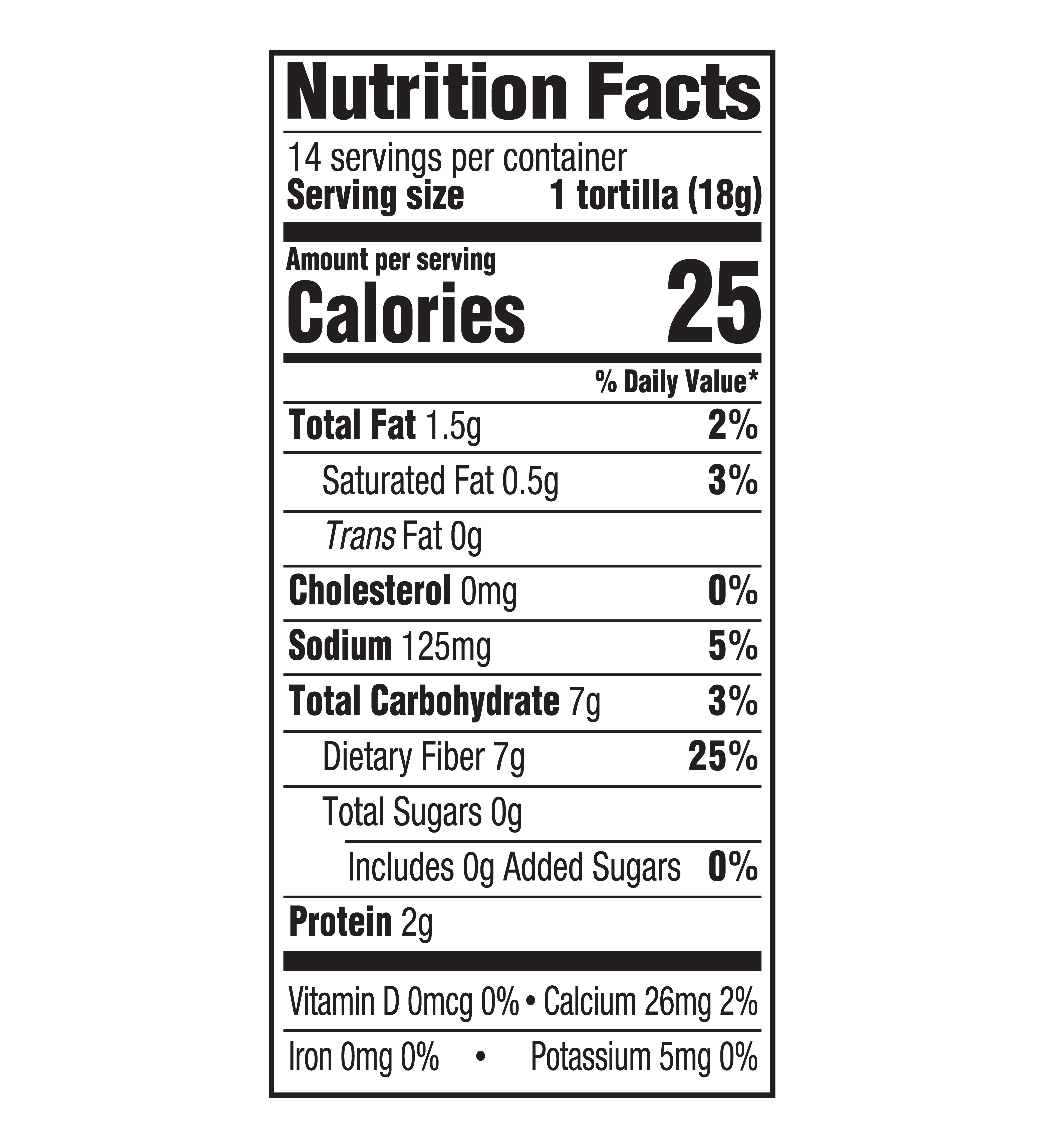 Zero Net Carbs Chipotle Tortillas Guerrero Tortillas