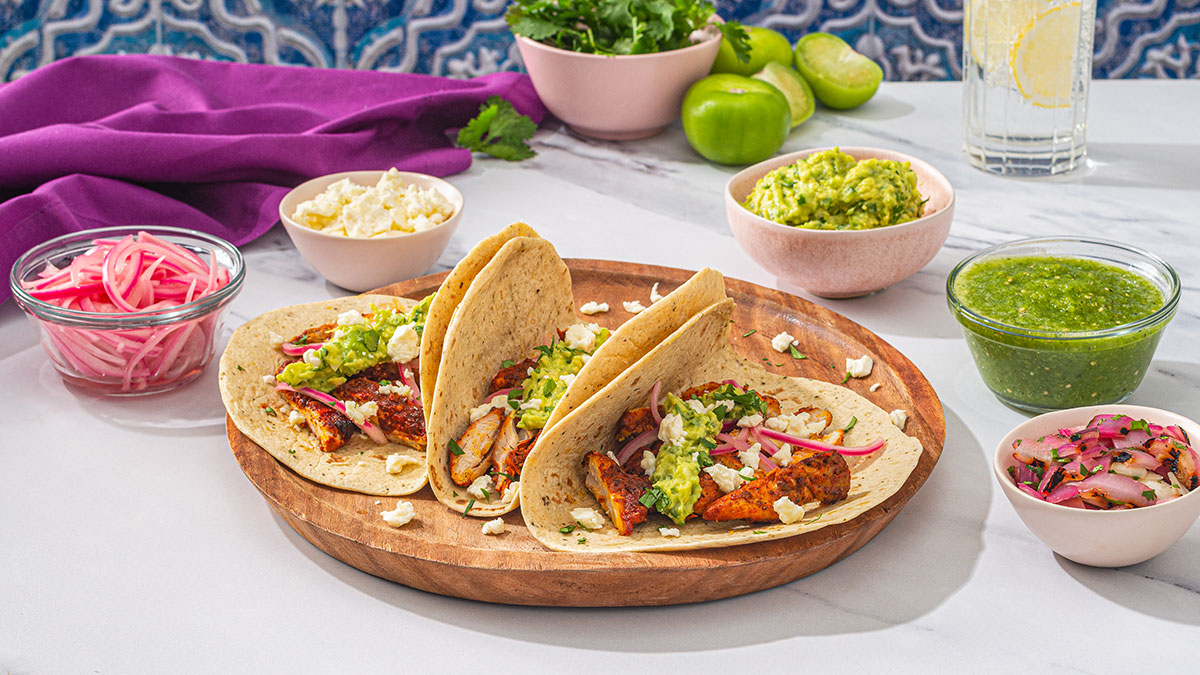 Pibil-Style Chicken Tacos