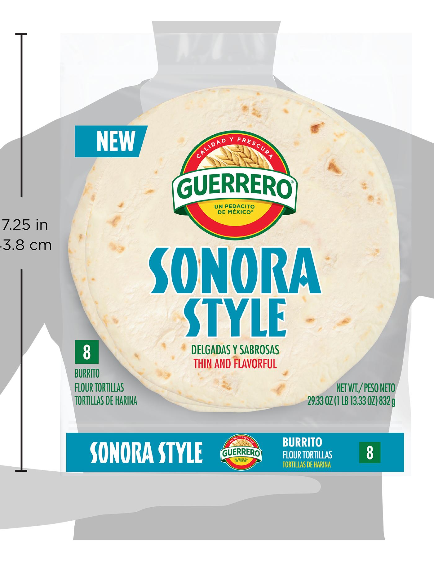 Sonora Style Burrito Tortillas