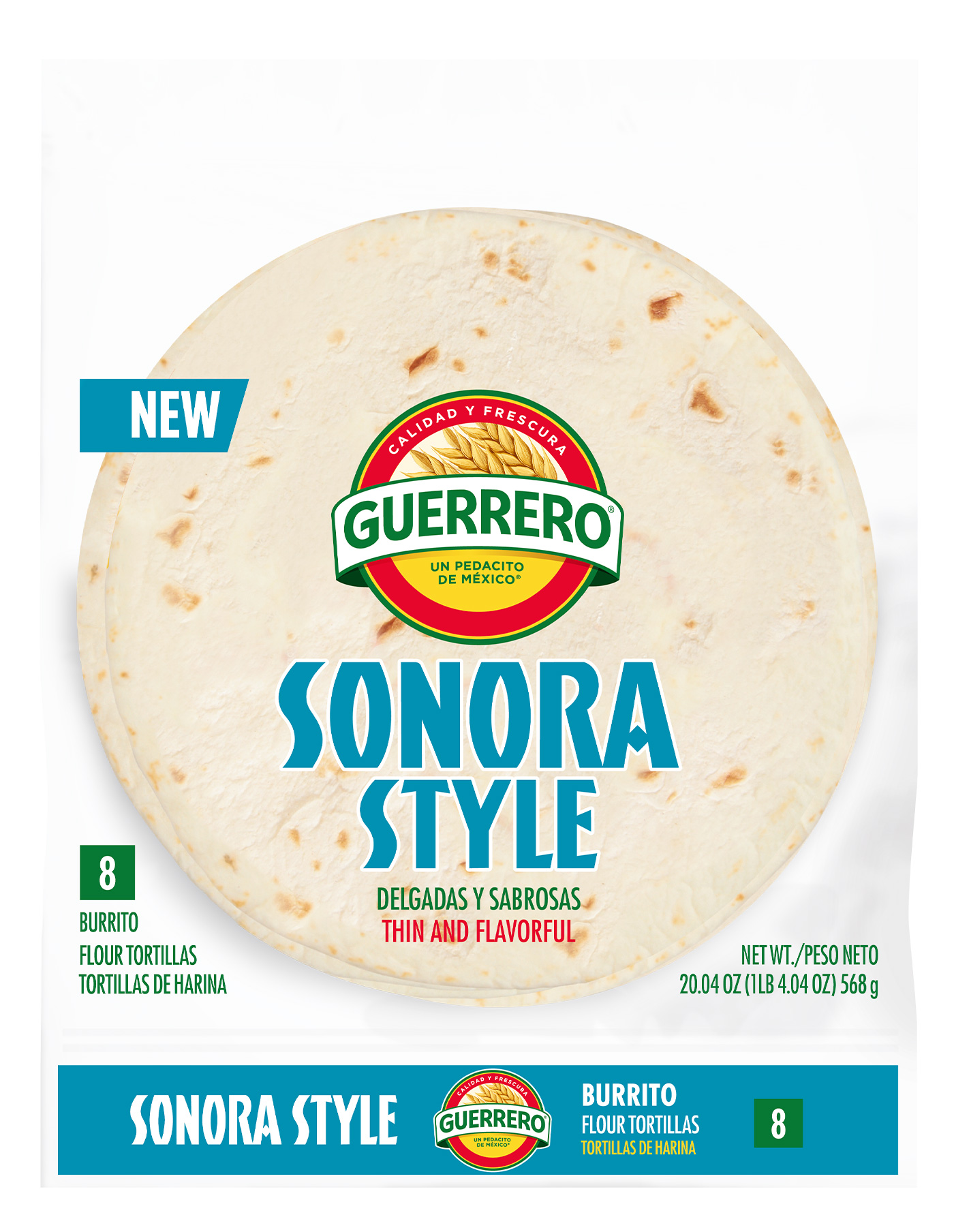 Sonora Style Burrito Tortillas