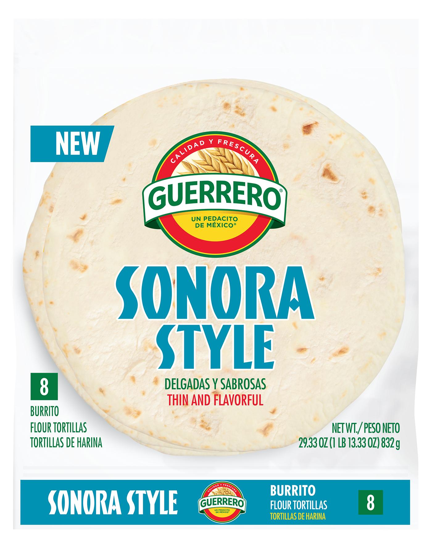 Sonora Style Burrito Tortillas