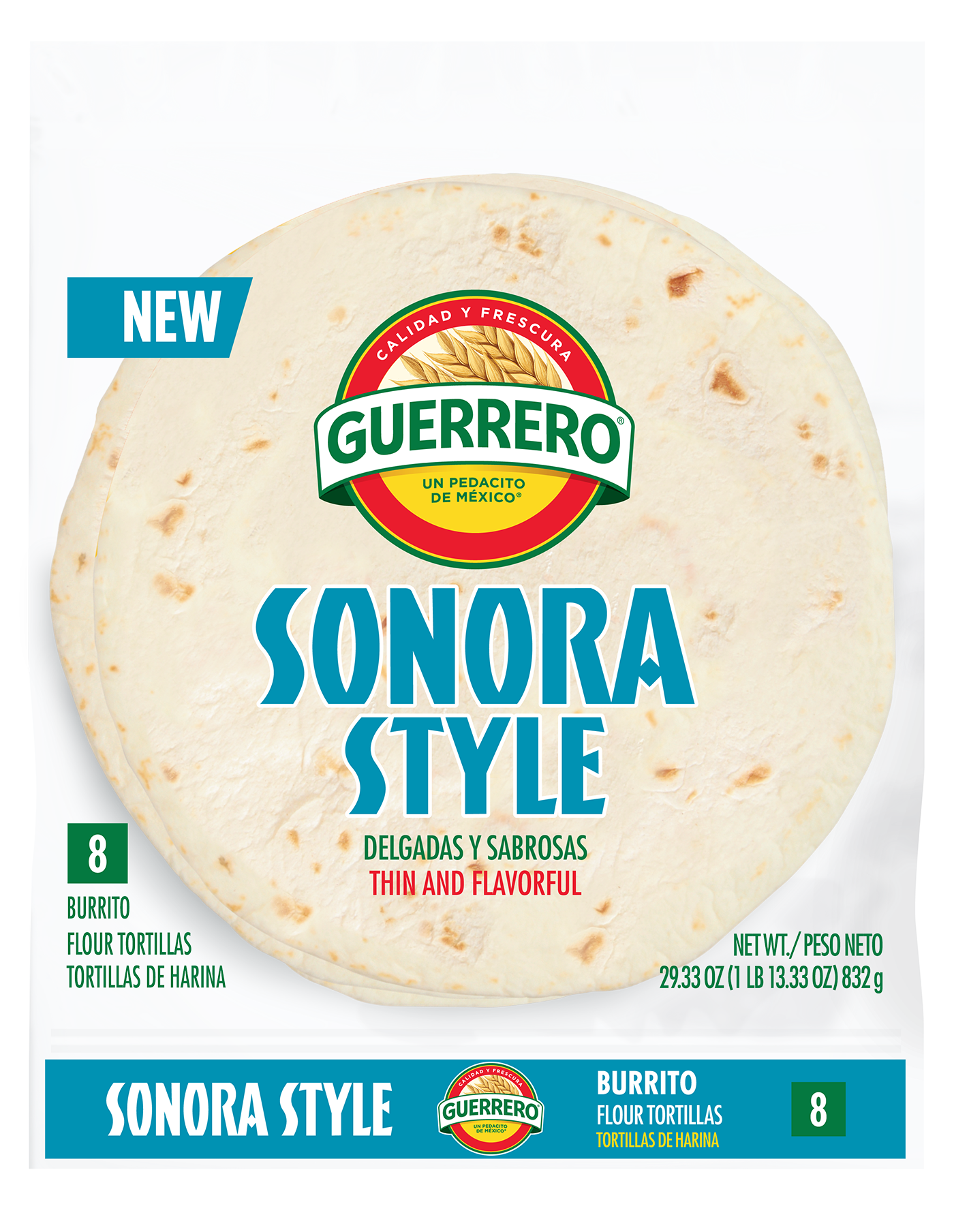 Sonora Style Burrito Tortillas