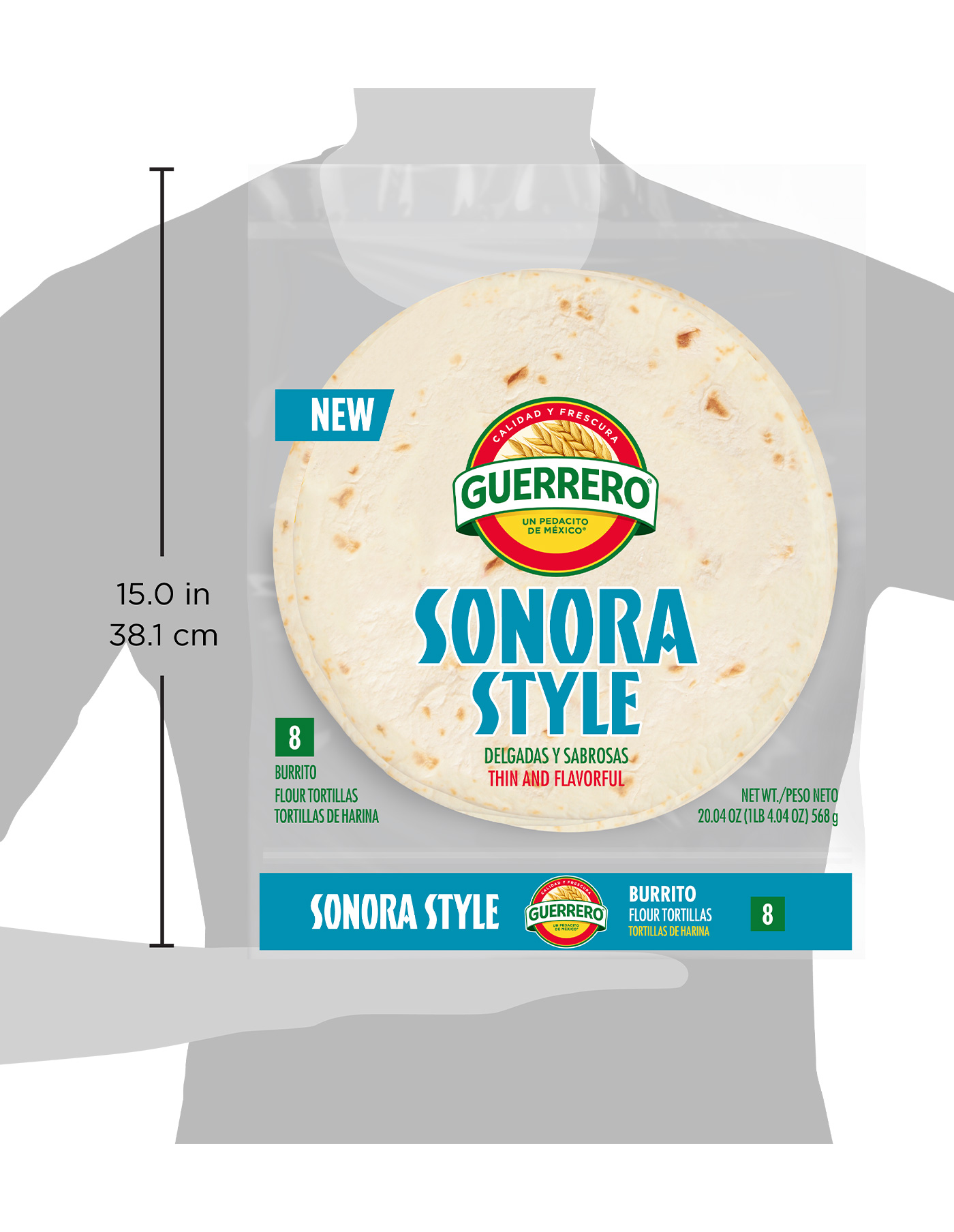 Sonora Style Burrito Tortillas