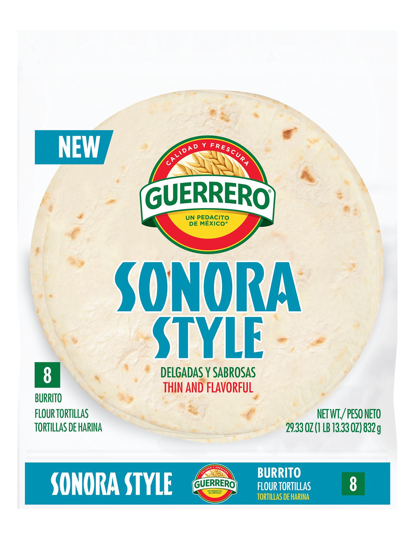 Sonora Style Burrito Tortillas