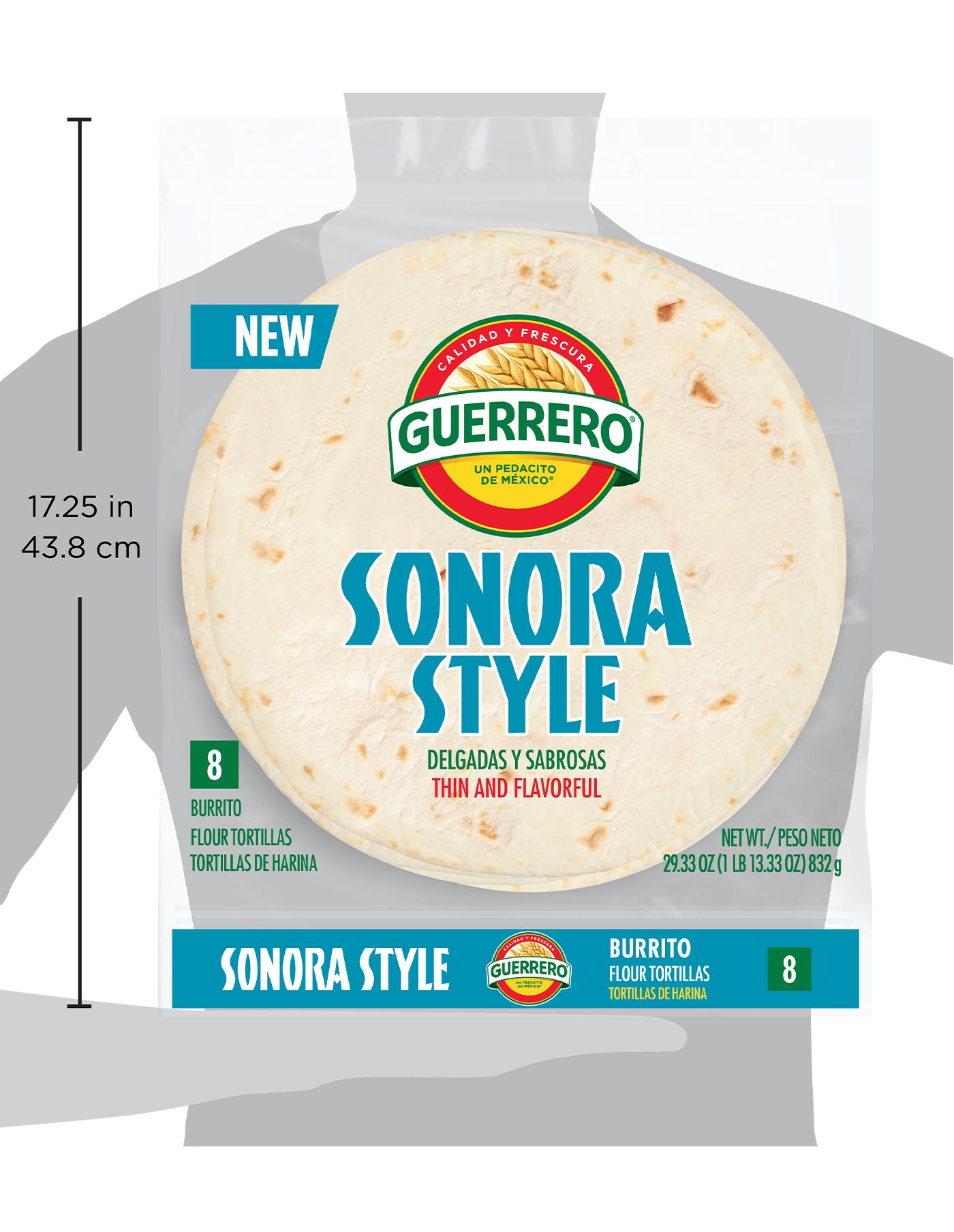 Sonora Style Burrito Tortillas