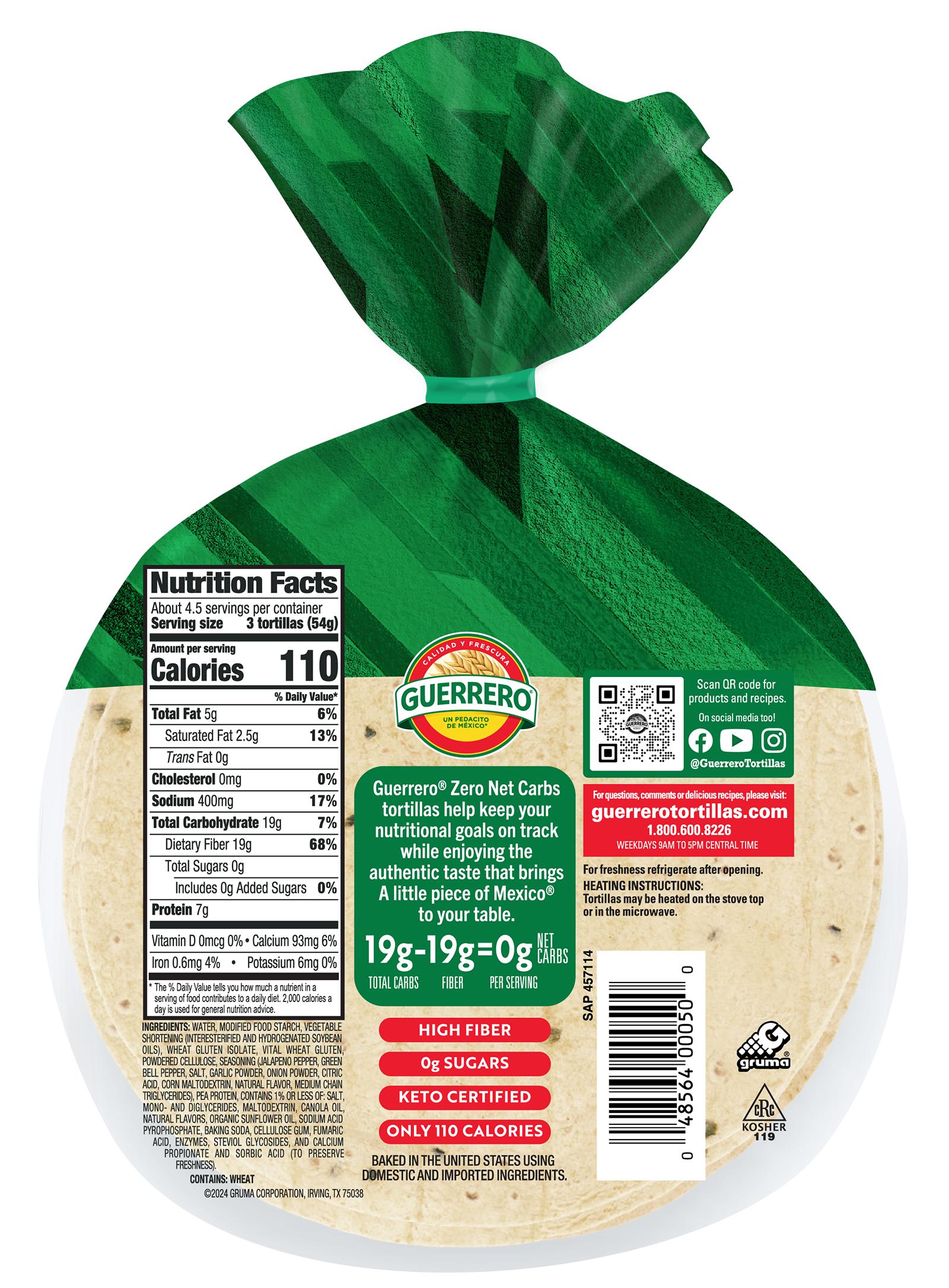 Zero Net Carbs Jalapeño