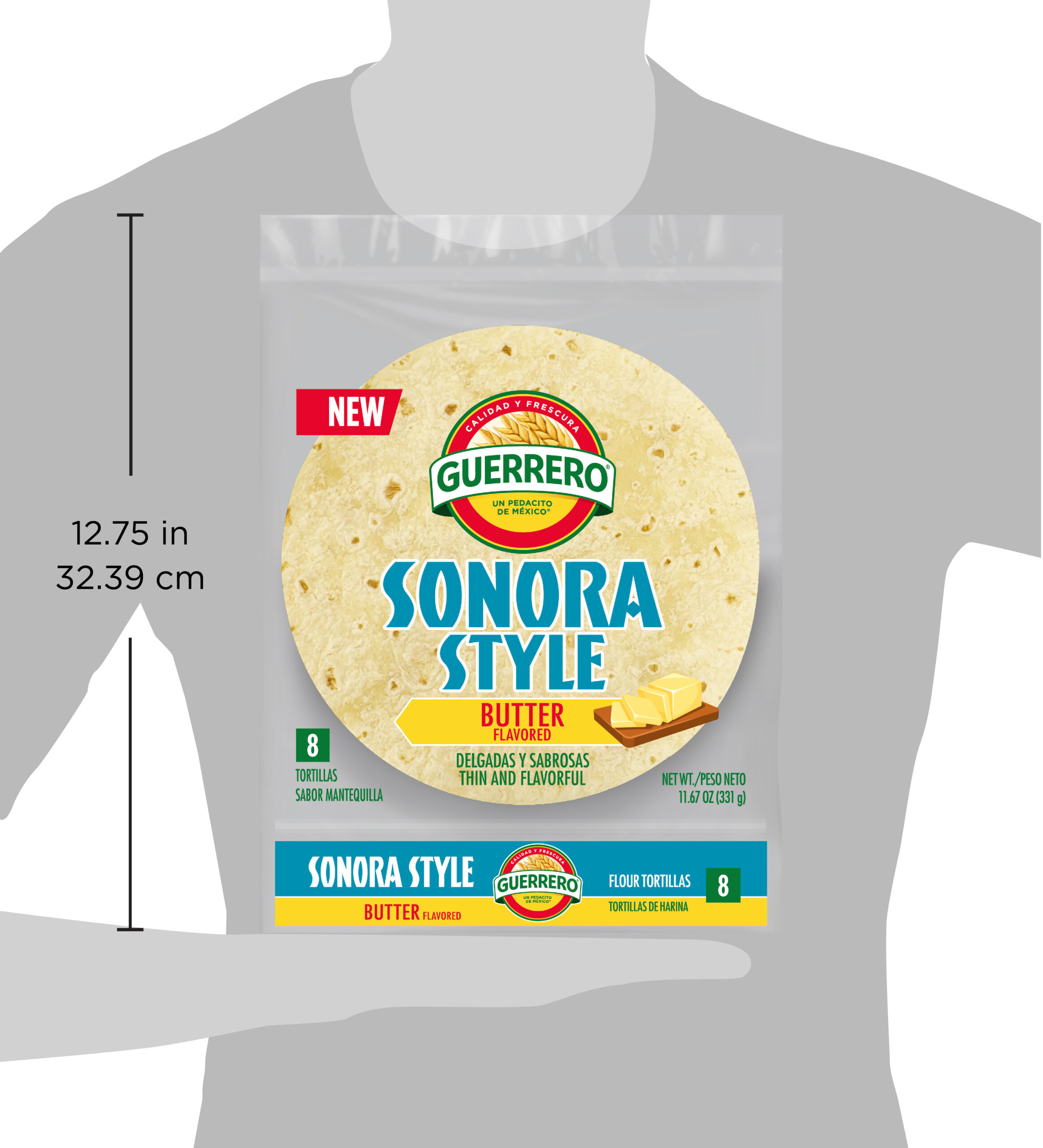 Sonora Style Butter Flour Tortillas