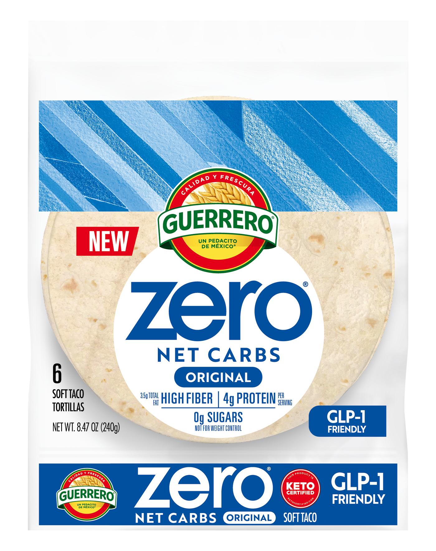 Zero Net Carbs Soft Taco Tortillas